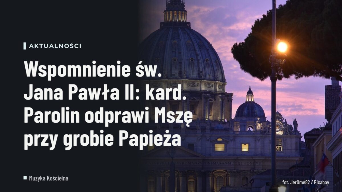 Wspomnienie św. Jana Pawła II: Msza przy grobie Papieża